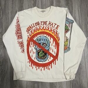 ‼️Sold‼️Yeezy Season 6 XXXTentacion Swallow The Hate Long Sleeve Size Large